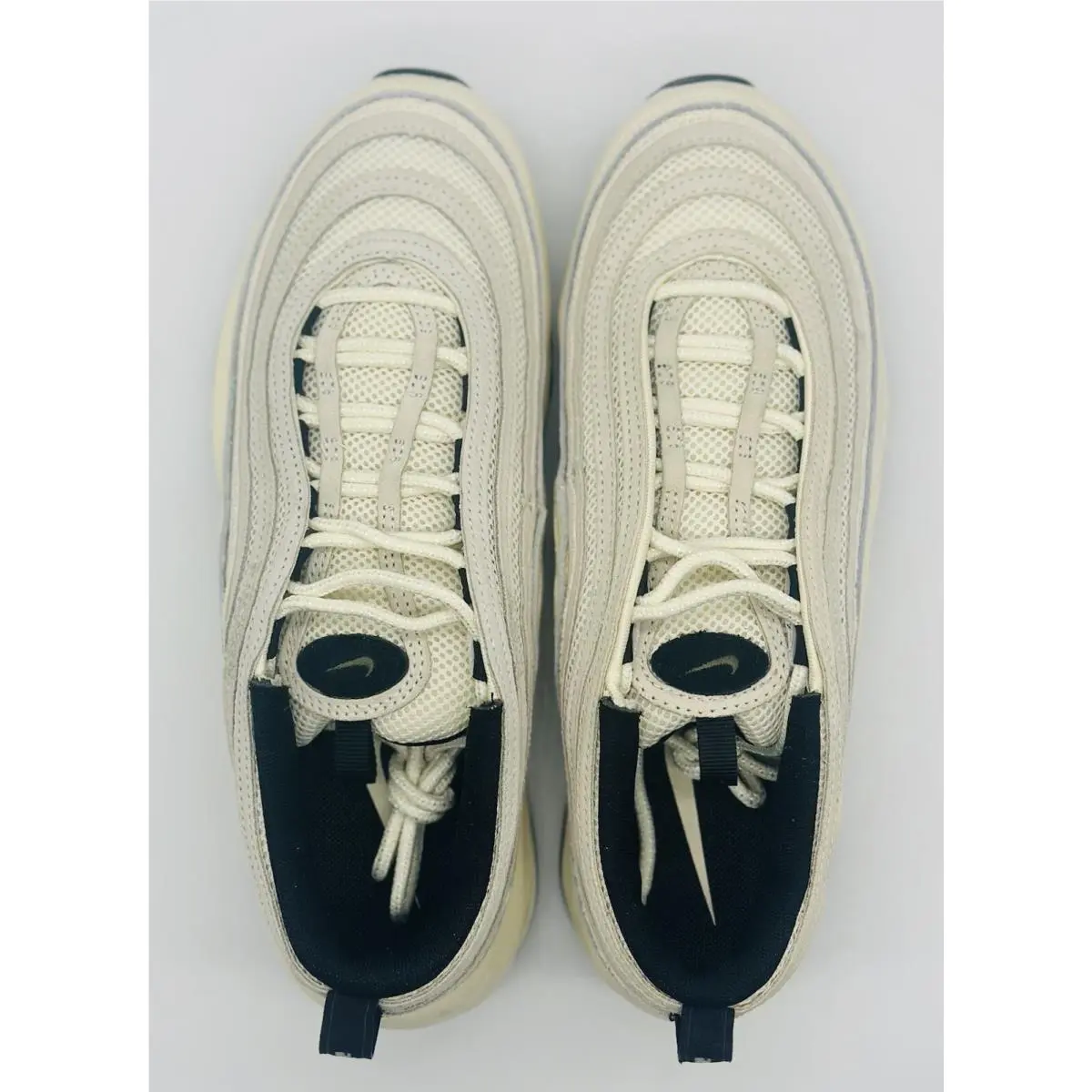 Nike shoes - Nike Air Max 97 - Air Max - DV5451-100 - Coconut Milk / Cargo Khaki - Black 3