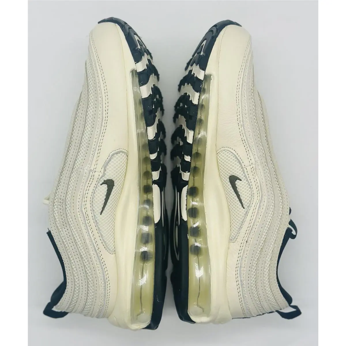 Nike shoes - Nike Air Max 97 - Air Max - DV5451-100 - Coconut Milk / Cargo Khaki - Black 4
