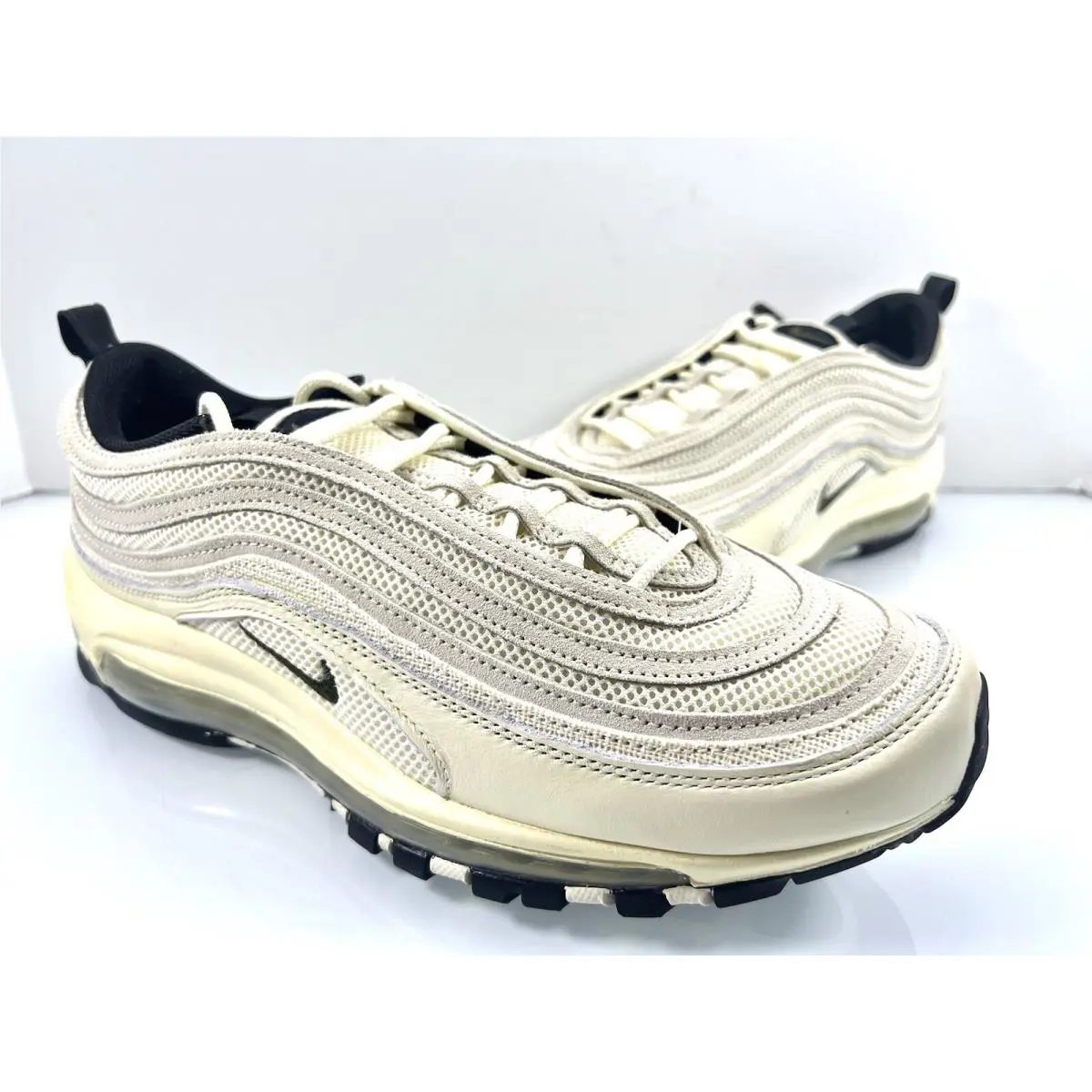 Nike shoes - Nike Air Max 97 - Air Max - DV5451-100 - Coconut Milk / Cargo Khaki - Black 0