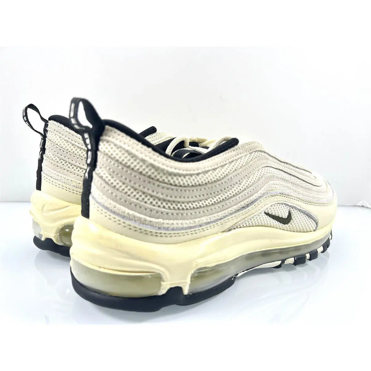 Nike shoes - Nike Air Max 97 - Air Max - DV5451-100 - Coconut Milk / Cargo Khaki - Black 2
