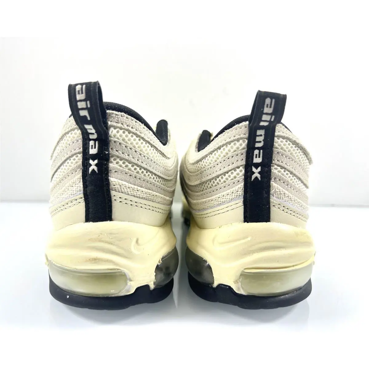 Nike shoes - Nike Air Max 97 - Air Max - DV5451-100 - Coconut Milk / Cargo Khaki - Black 3