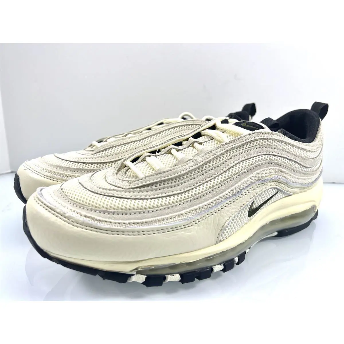 Nike shoes - Nike Air Max 97 - Air Max - DV5451-100 - Coconut Milk / Cargo Khaki - Black 5
