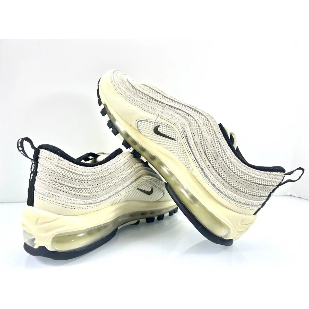 Nike shoes - Nike Air Max 97 - Air Max - DV5451-100 - Coconut Milk / Cargo Khaki - Black 6