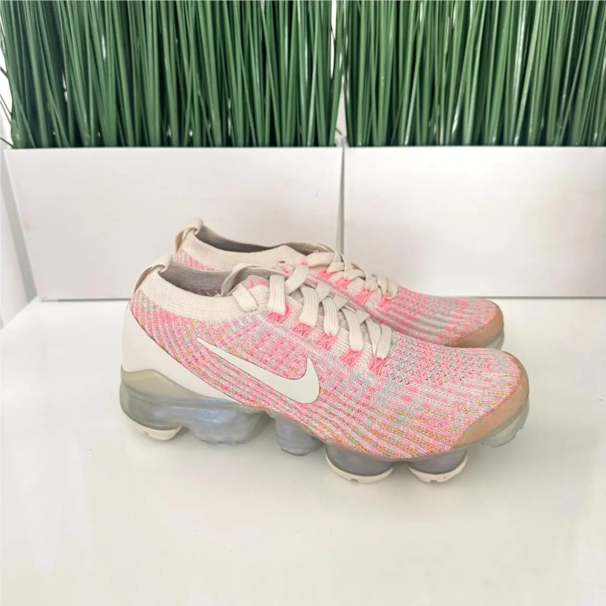 Nike shoes - Nike Air Vapormax Flyknit 3 - AJ6910-008 - Pink 2