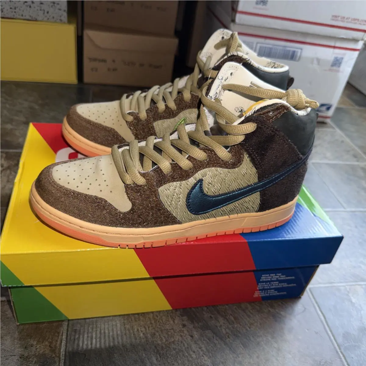Nike shoes - Nike Dunk SB - Dunk - DC6887-200 - Brown 0
