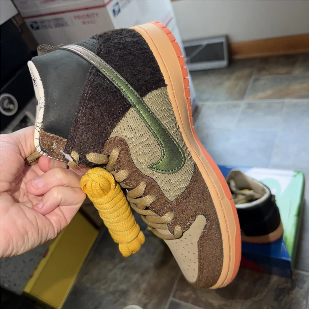 Nike shoes - Nike Dunk SB - Dunk - DC6887-200 - Brown 3