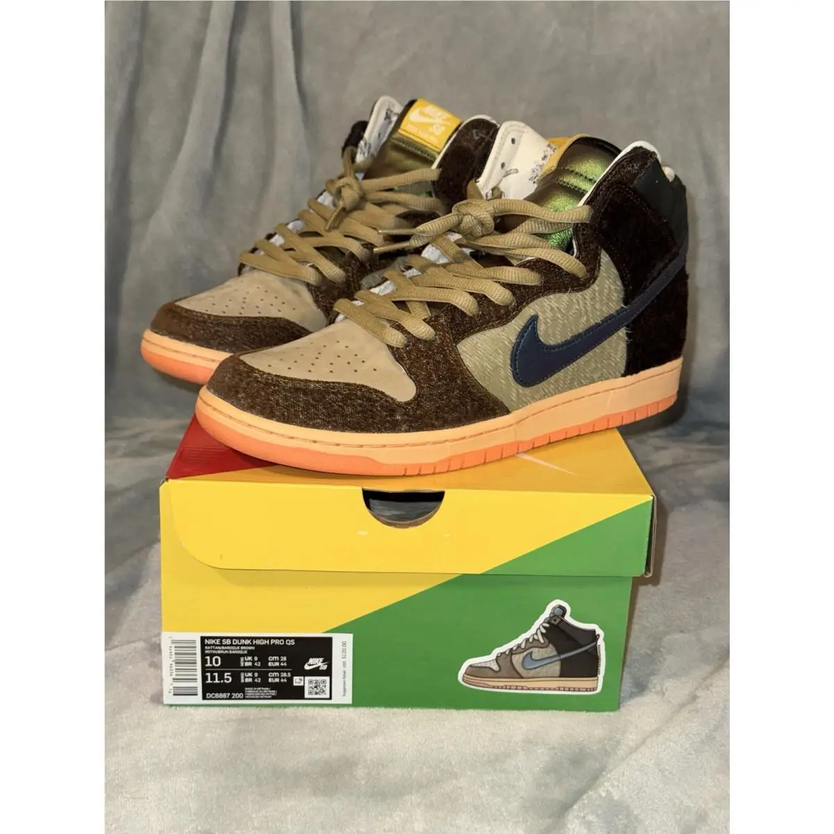 Nike shoes - Concepts x Nike Dunk Pro SB - DC6887-200 - Brown 0
