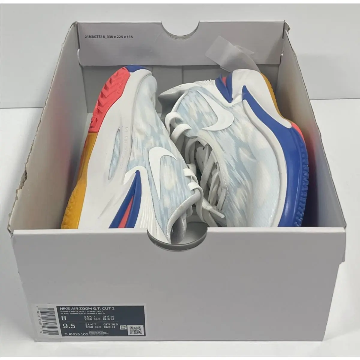 Nike shoes - Nike Air Zoom GT Cut - DJ6015-102 - White (UPC: 196152936035) 8