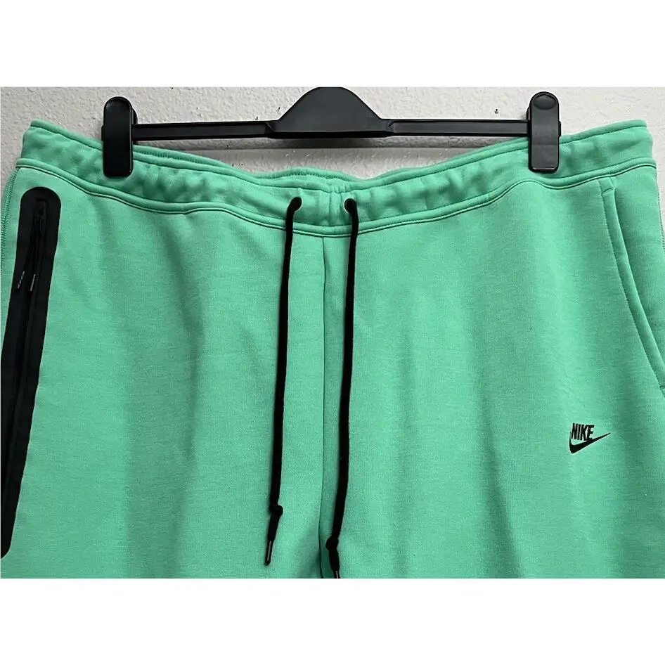 Nike clothing - Nike Sportswear Tech Fleece Jogger Pants - FB8002-363 - Spring Green (UPC: 196976119539) 0