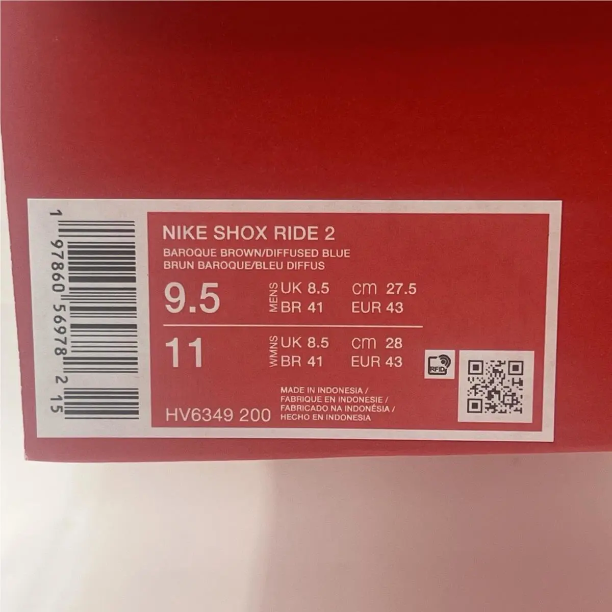 Nike shoes - Nike Shox Ride - Shox Ride - HV6349-200 - Brown 3