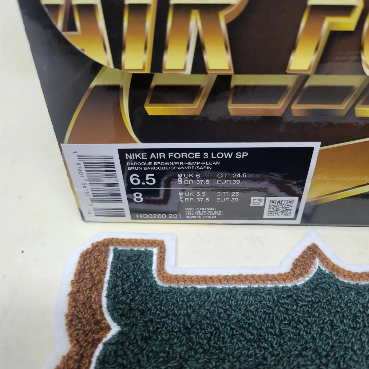 Nike shoes - Nike Air Force 3 - Air Force - HQ0260-201 - Brown (UPC: 197601561525) 8