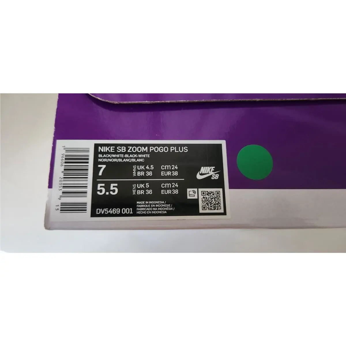 Nike shoes - Nike Zoom Pogo Plus - Zoom Pogo Plus - DV5469-001 - Black 7