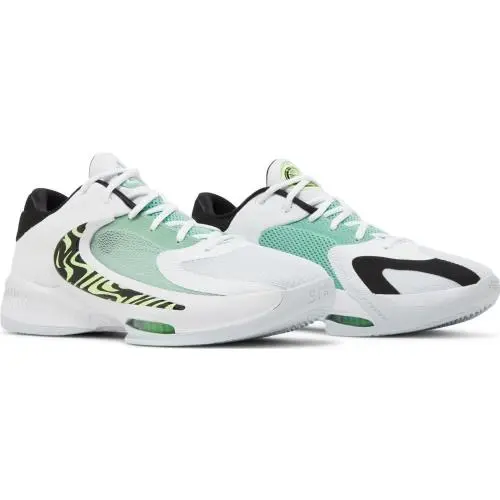 Nike Zoom Freak 4 White/white-black-barely Volt Size US 14 - White/White-Black-Barely Volt