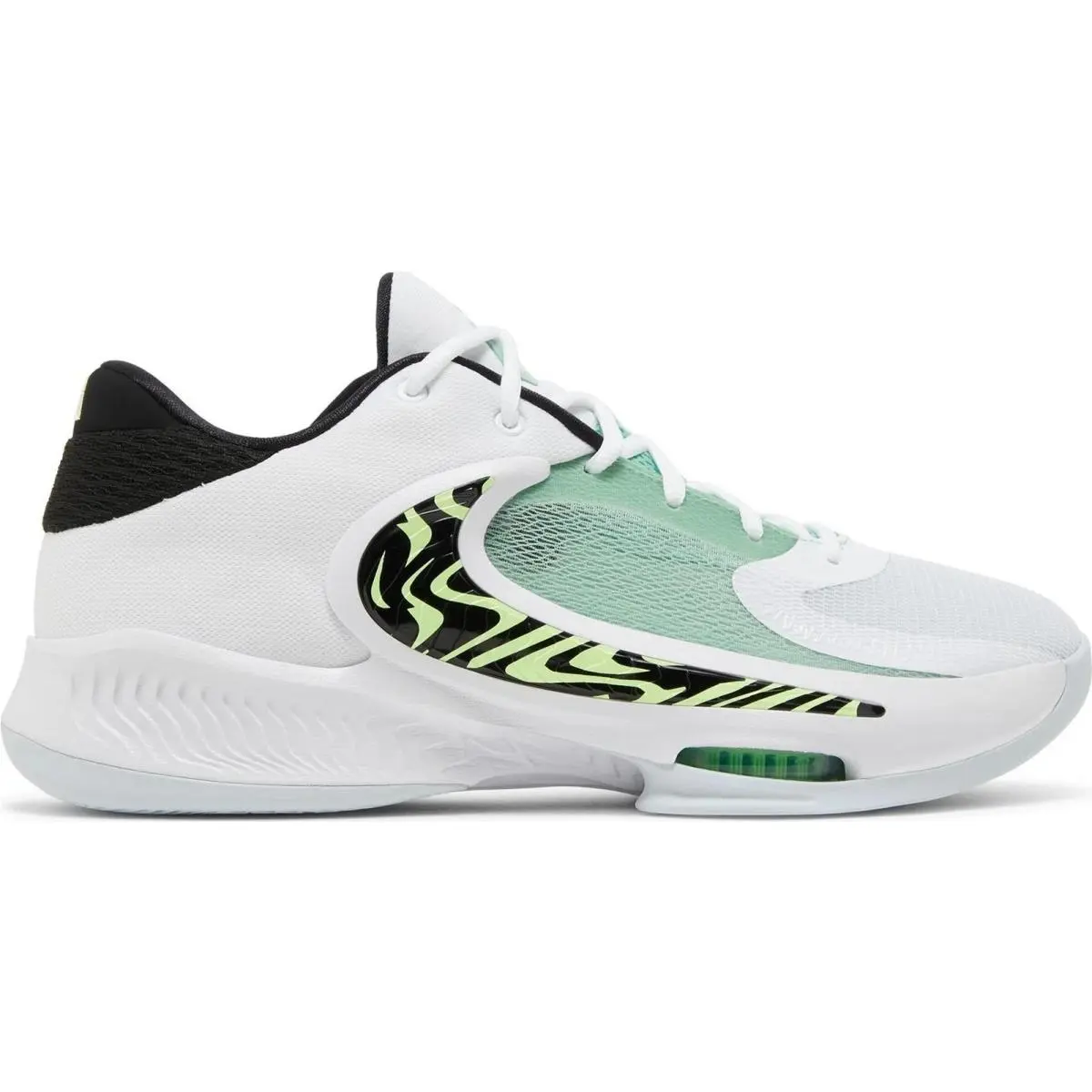 Nike shoes - Nike Zoom Freak 4 - Zoom Freak - DJ6149-100 - White/White-Black-Barely Volt 0