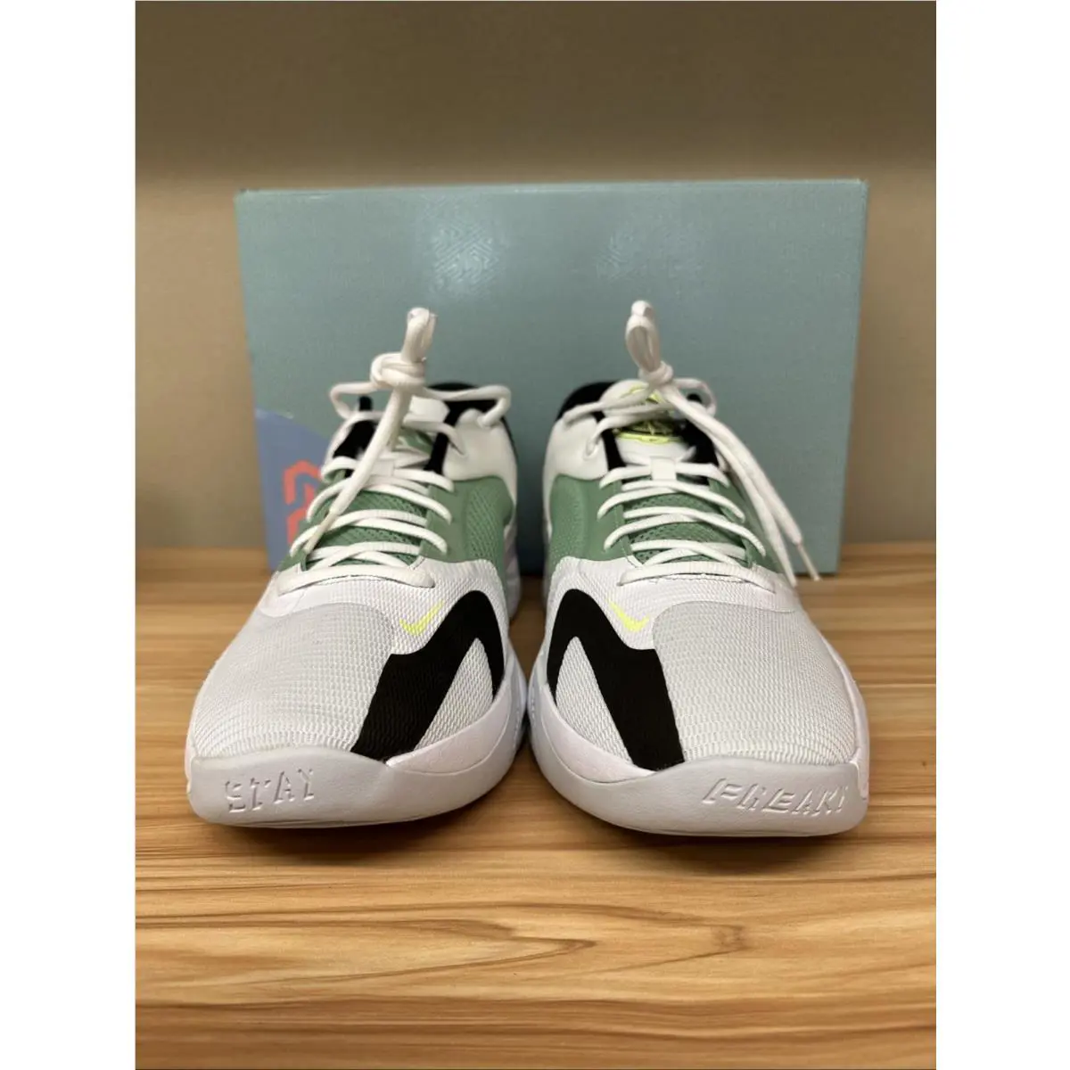 Nike shoes - Nike Zoom Freak - Zoom Freak - DJ6149-100 - White/Black/Barely Volt 0