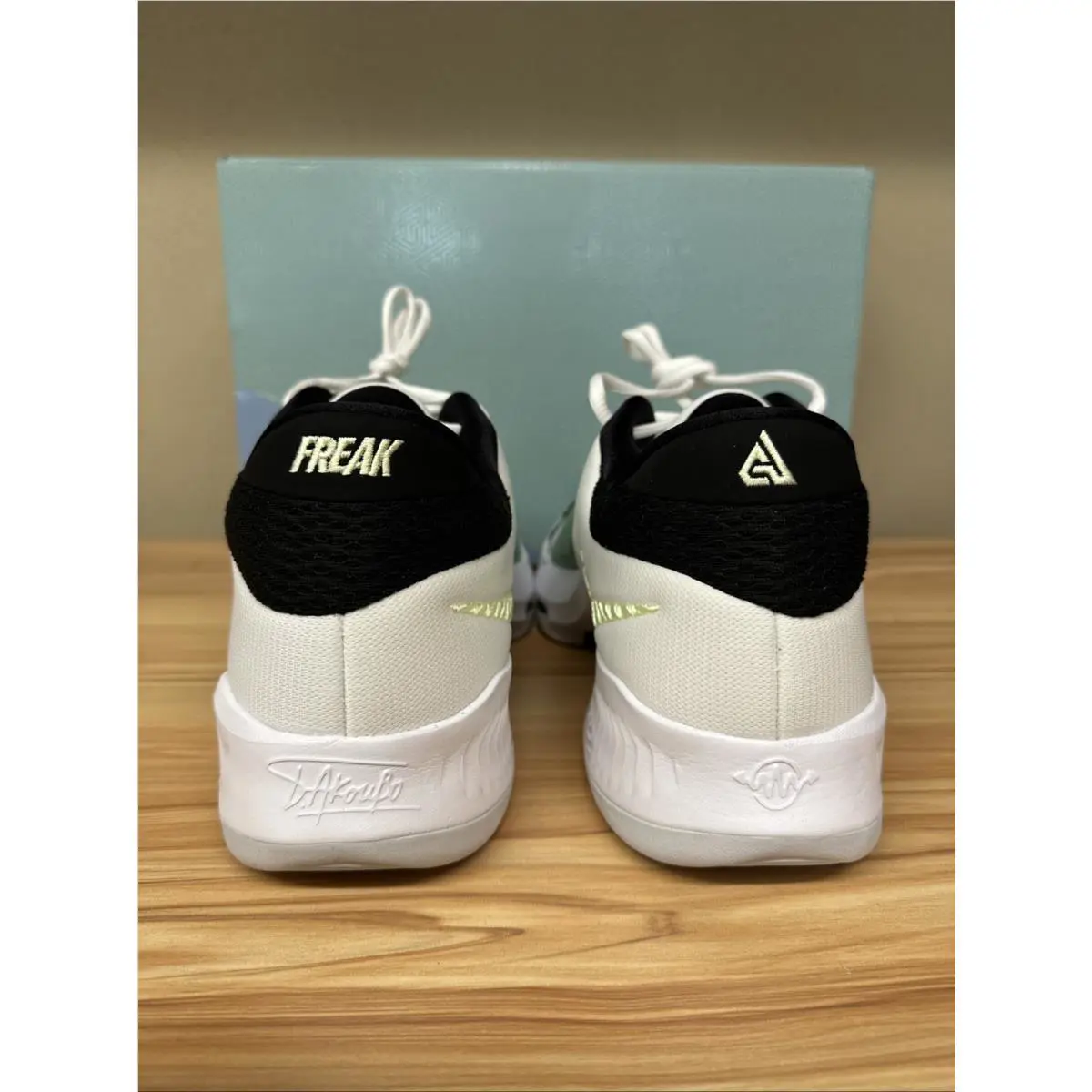 Nike shoes - Nike Zoom Freak - Zoom Freak - DJ6149-100 - White/Black/Barely Volt 2