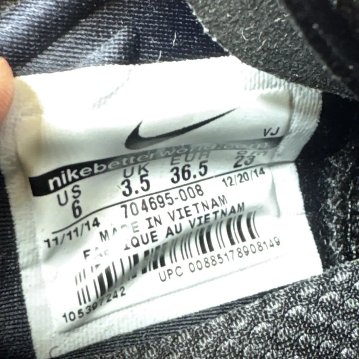 Nike shoes - Nike Free 5.0 - Free - 704695-008 - Black, Secondary: White 6