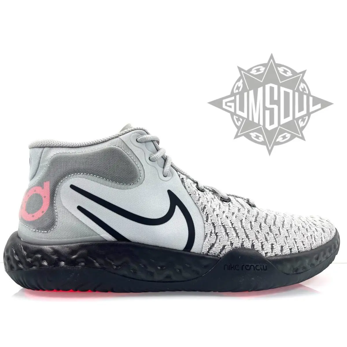 Nike Zoom KD Trey 5 Viii LT Smoke Grey Black Infrared CK2090 001 sz 12.5