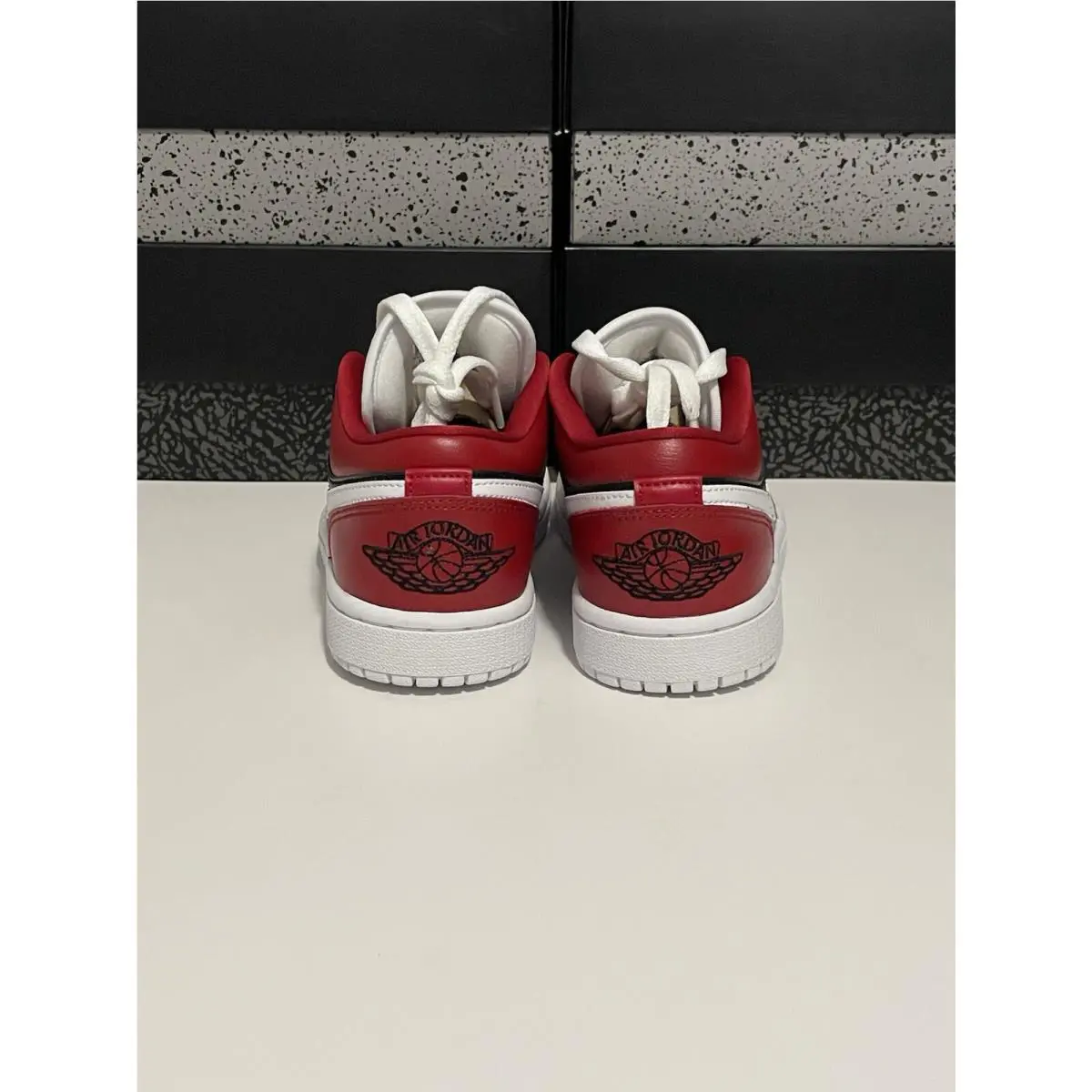 Nike shoes - Nike Air Jordan 1 Low - DC0774-603 - Gym Red/White-Black (UPC: 0194957098880) 2