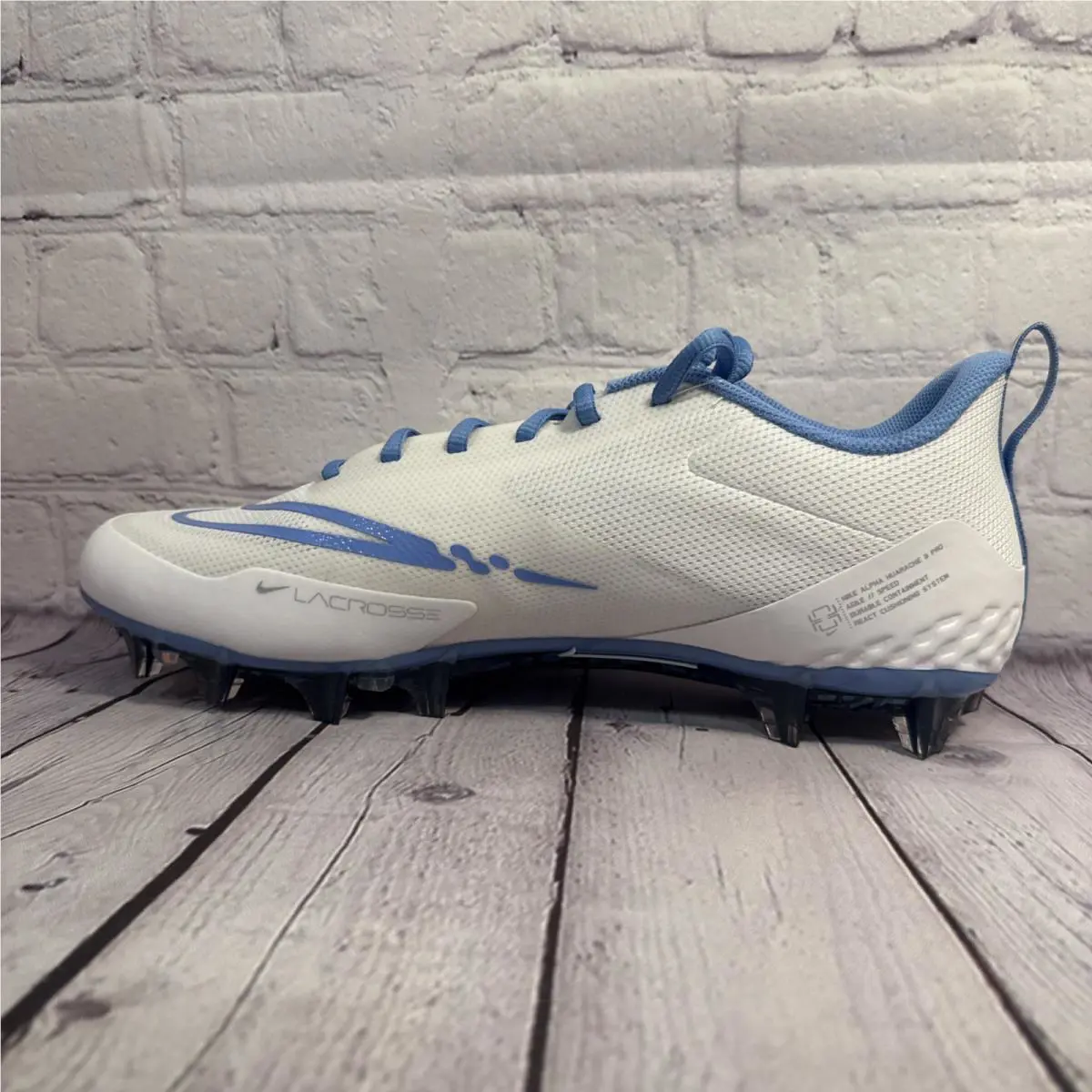 Nike shoes - Nike Alpha Huarache 8 Elite LAX - cw4830-103 - Blue, Manufacturer: Blue White (UPC: 0195240851632) 1