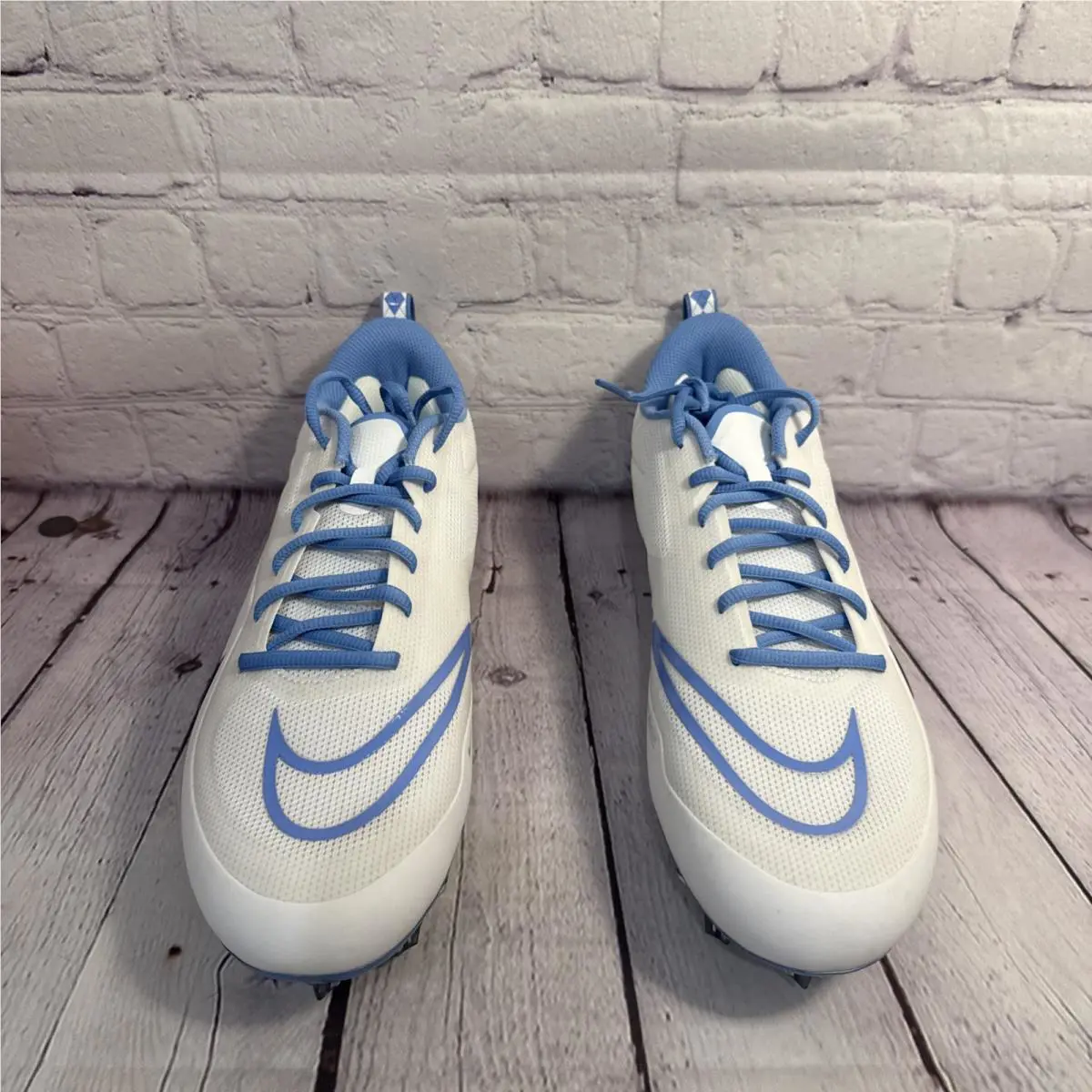 Nike shoes - Nike Alpha Huarache 8 Elite LAX - cw4830-103 - Blue, Manufacturer: Blue White (UPC: 0195240851632) 2