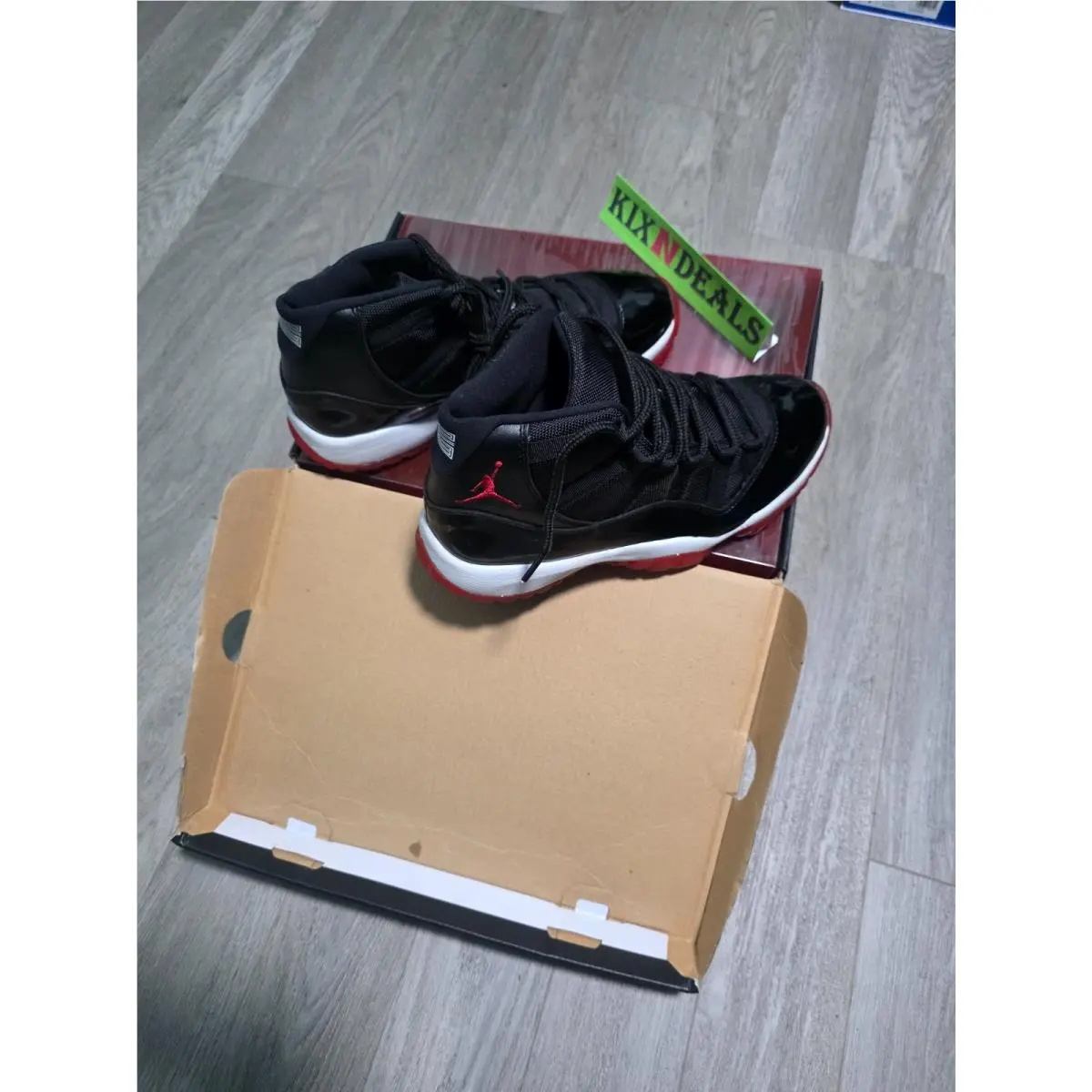 Nike shoes - Air Jordan 11 - Air - 378037-010 - Black 12