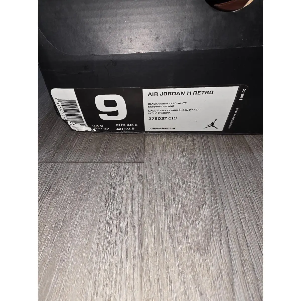 Nike shoes - Air Jordan 11 - Air - 378037-010 - Black 17
