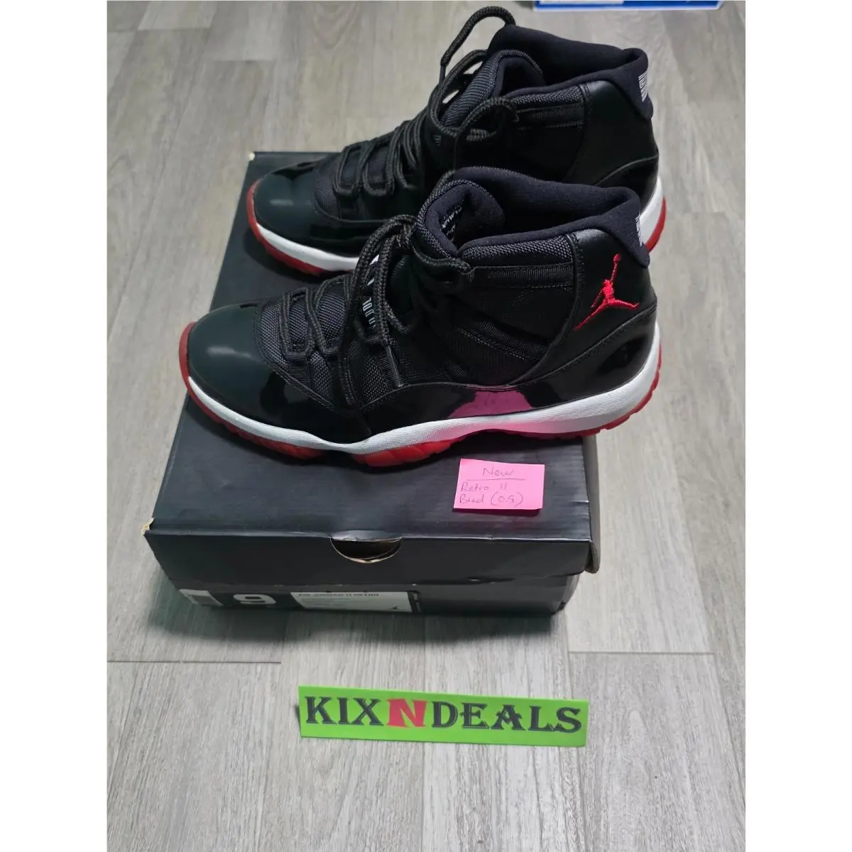Nike shoes - Air Jordan 11 - Air - 378037-010 - Black 4