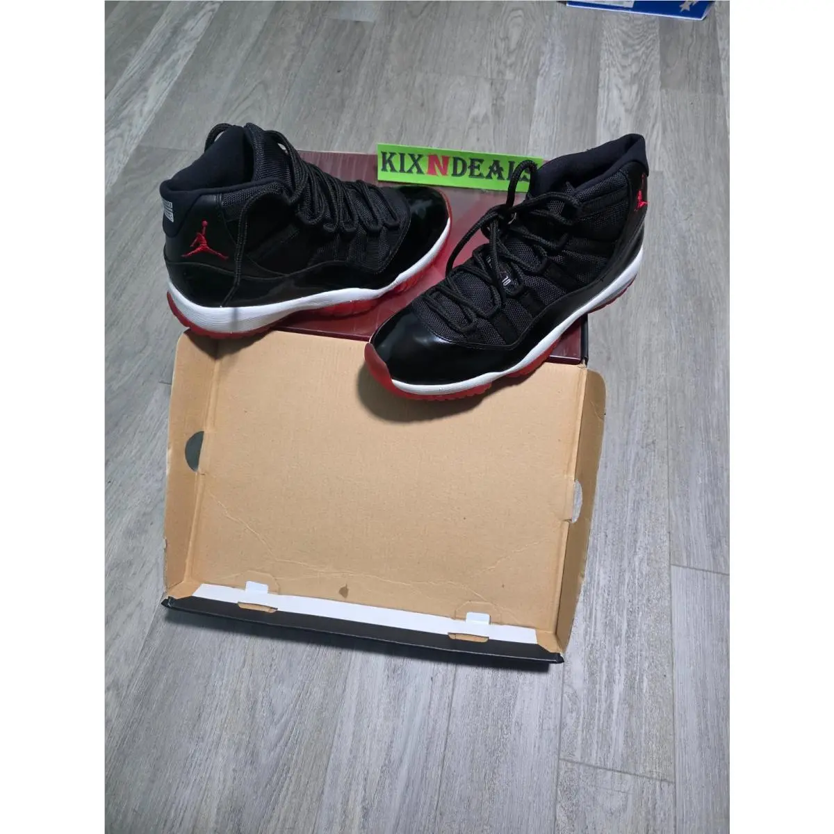 Nike shoes - Air Jordan 11 - Air - 378037-010 - Black 6