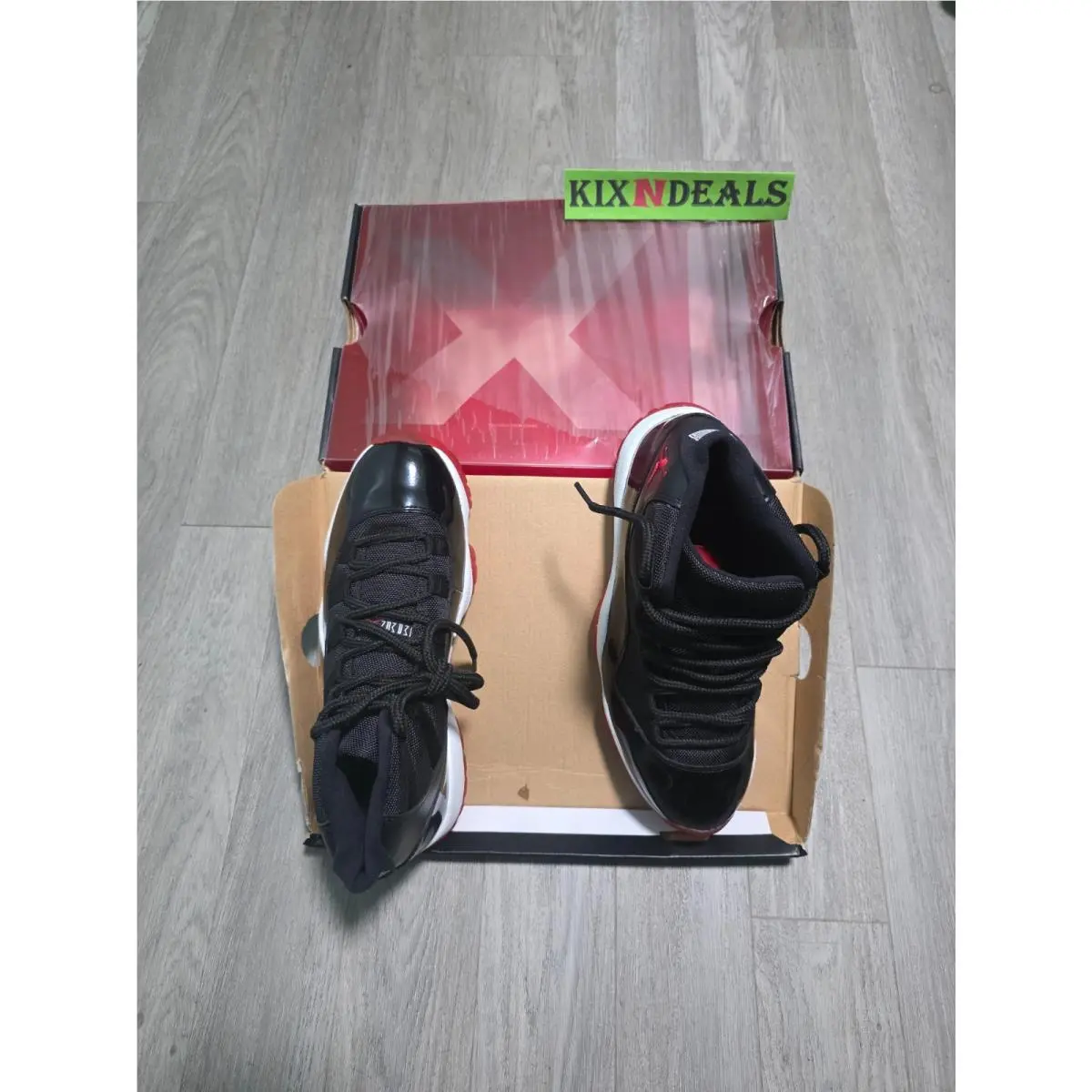 Nike shoes - Air Jordan 11 - Air - 378037-010 - Black 7