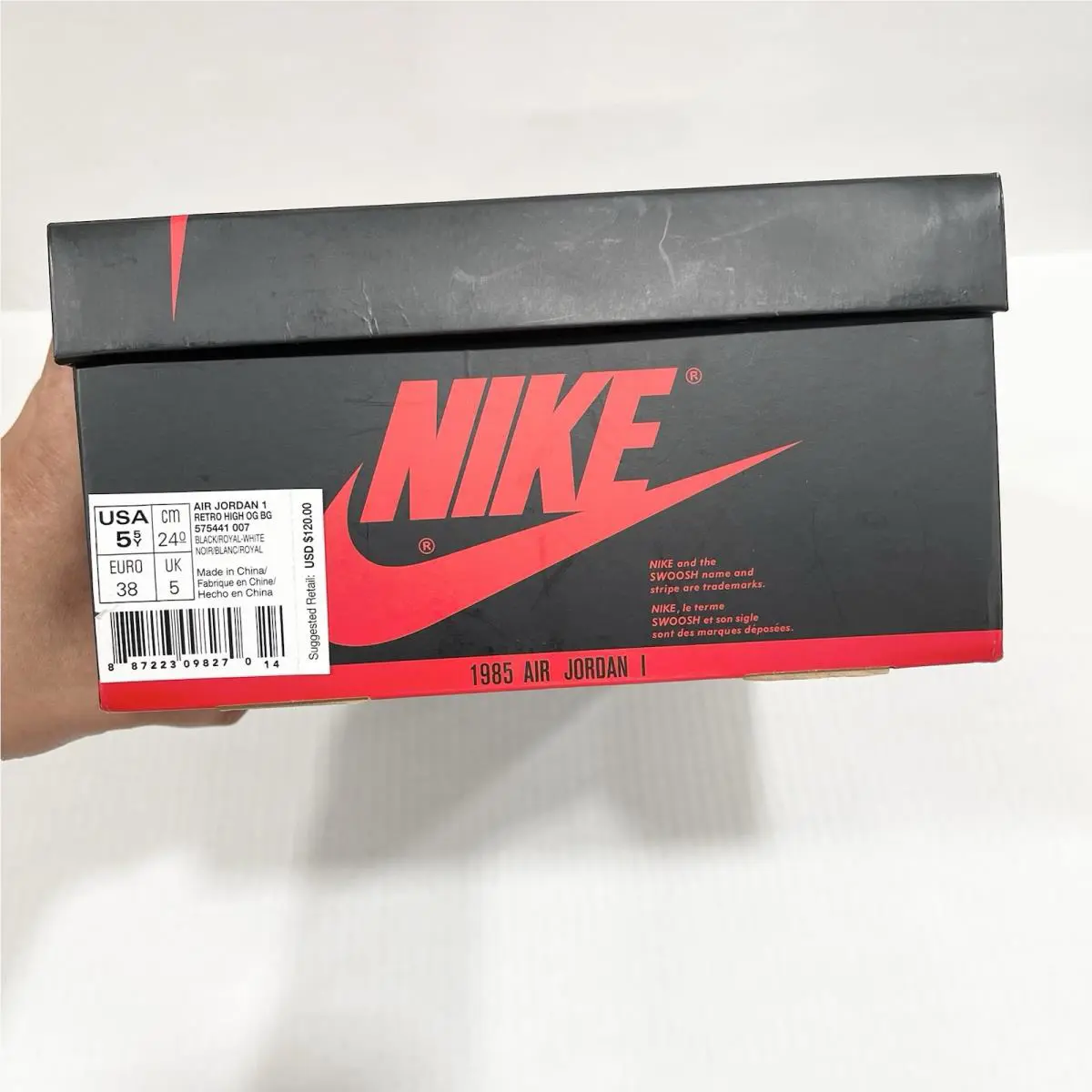 Nike shoes - Air Jordan 1 - Air - Black 8