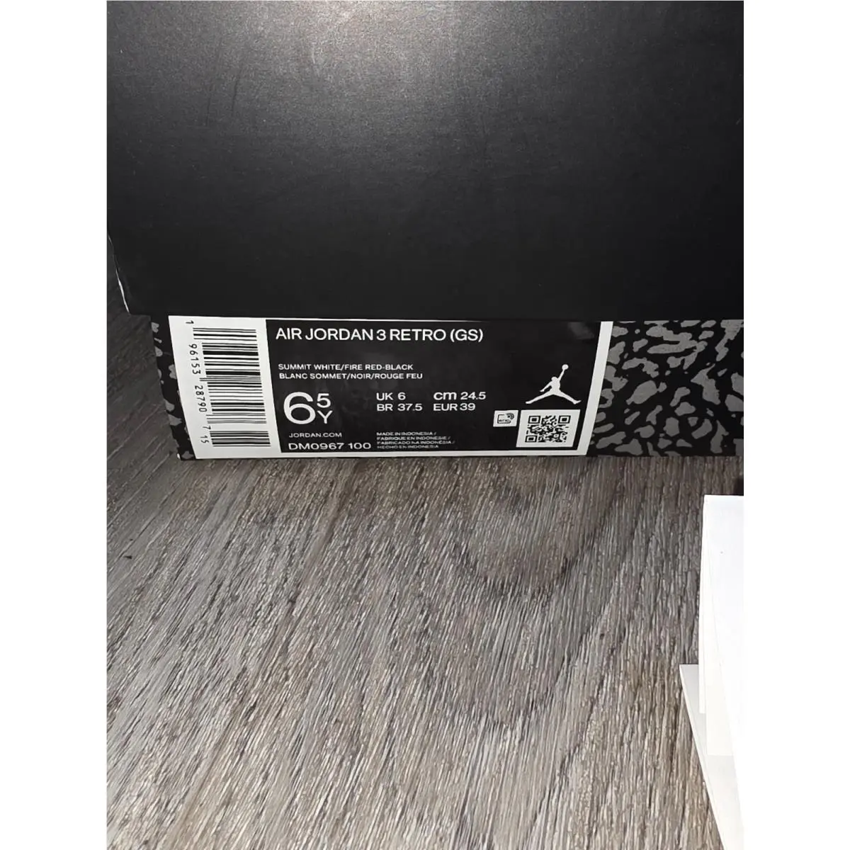 Nike shoes - Air Jordan 3 - Air - DM0967-100 - White 7