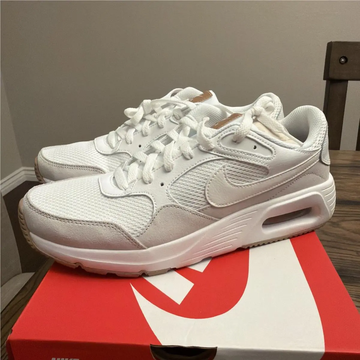 Nike shoes - Nike Air Max SC - Air Max - CW4554-108 - White, Manufacturer: Summit White/Platinum Tint/Hemp/Sail 1