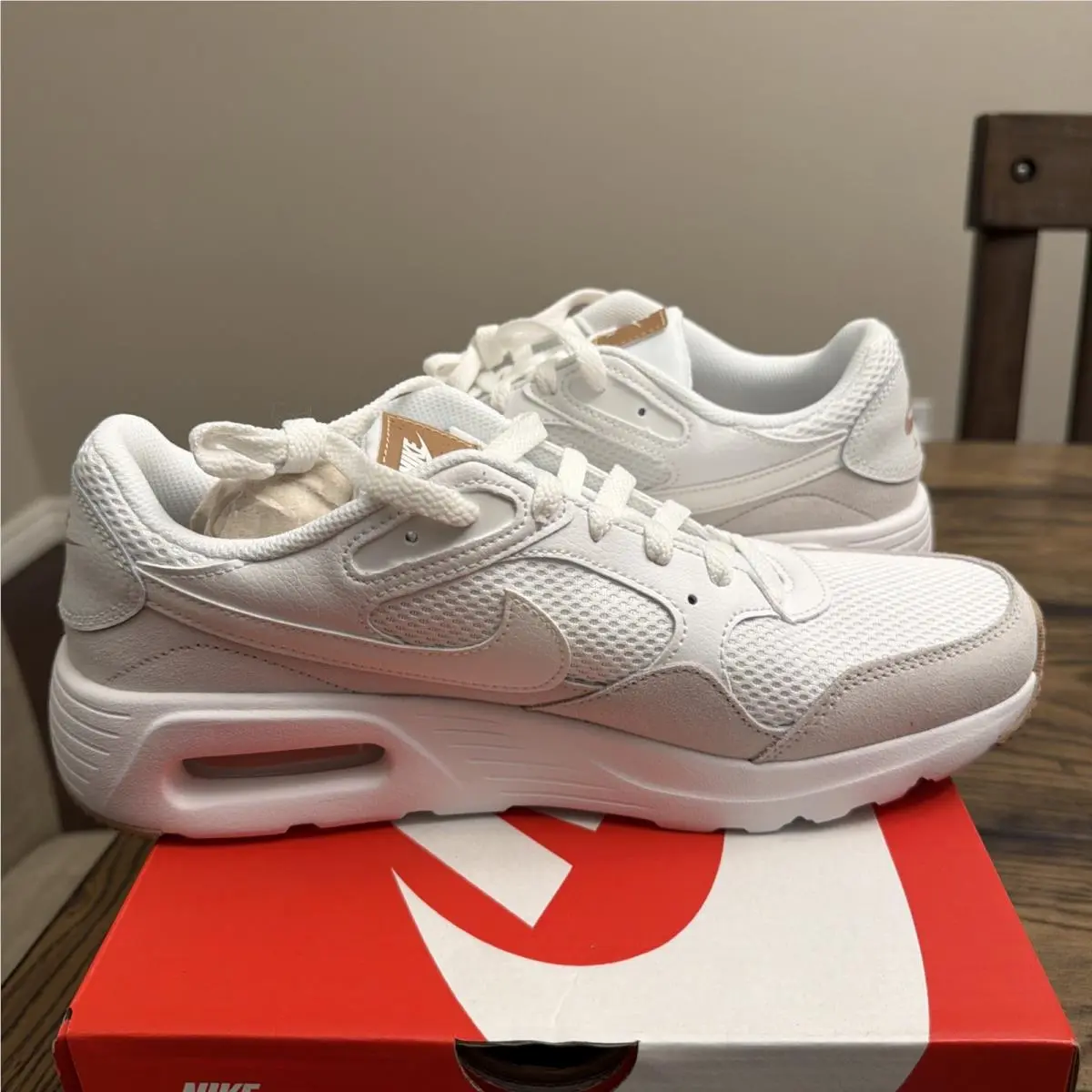 Nike shoes - Nike Air Max SC - Air Max - CW4554-108 - White, Manufacturer: Summit White/Platinum Tint/Hemp/Sail 3