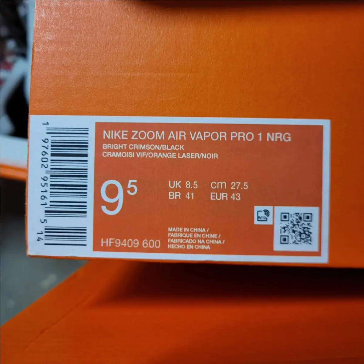 Nike shoes - Nike Zoom Air Vapor Pro 1 NRG - Hf9409-600 - Red 5