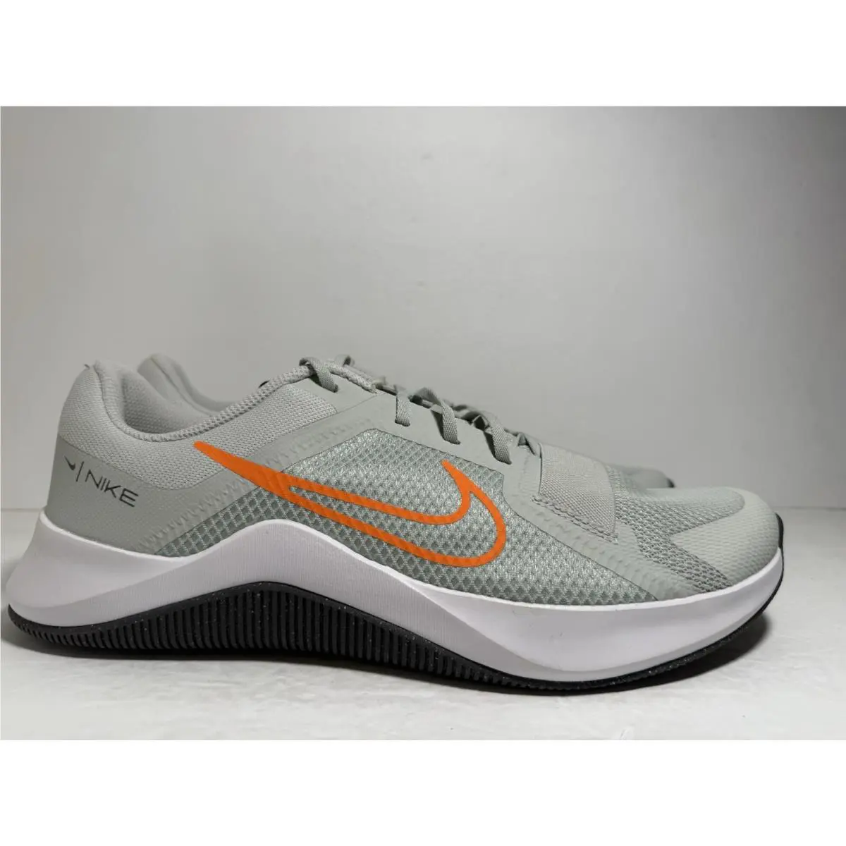 Nike shoes - Nike MC Trainer - Trainer - DM0823-010 - Gray, Manufacturer: Light Silver/Iron Grey/Bright Mandarin 0