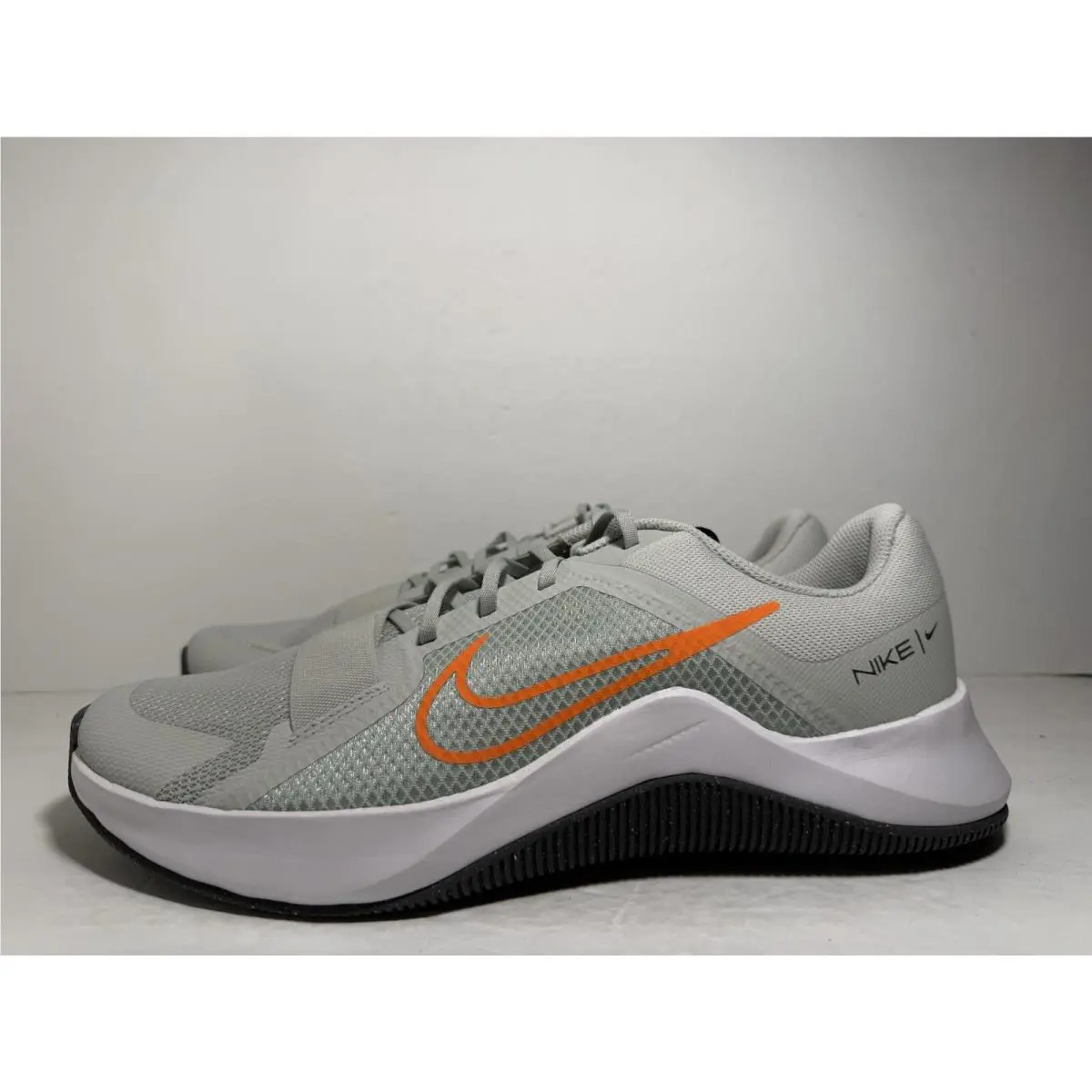 Nike shoes - Nike MC Trainer - Trainer - DM0823-010 - Gray, Manufacturer: Light Silver/Iron Grey/Bright Mandarin 2