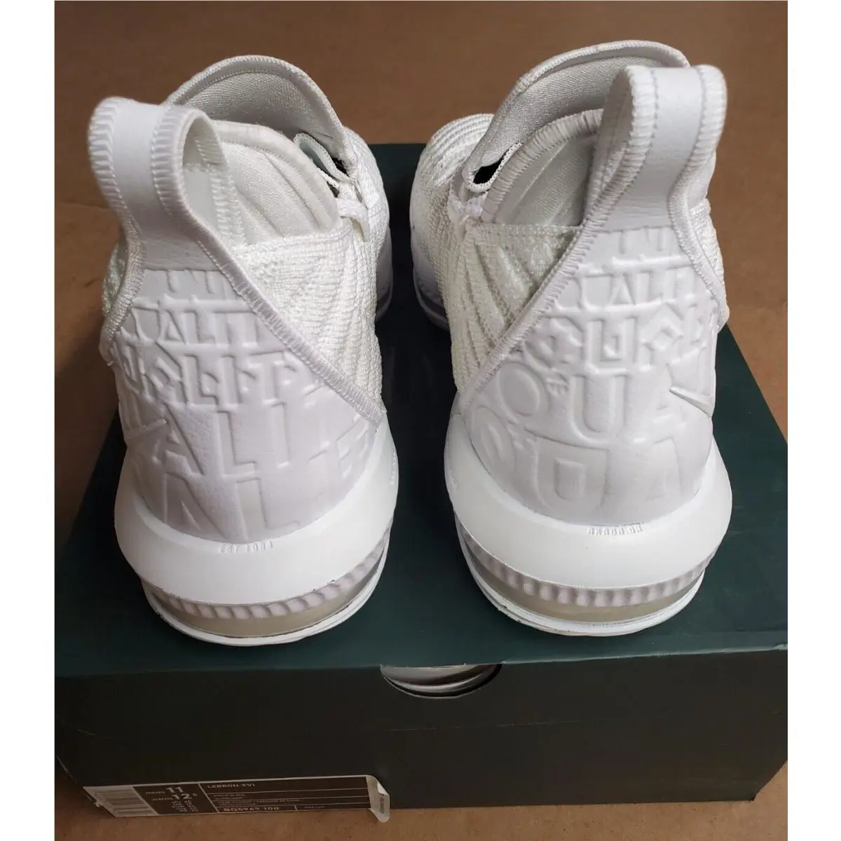 Nike shoes - Nike LeBron 16 - LeBron - White 3