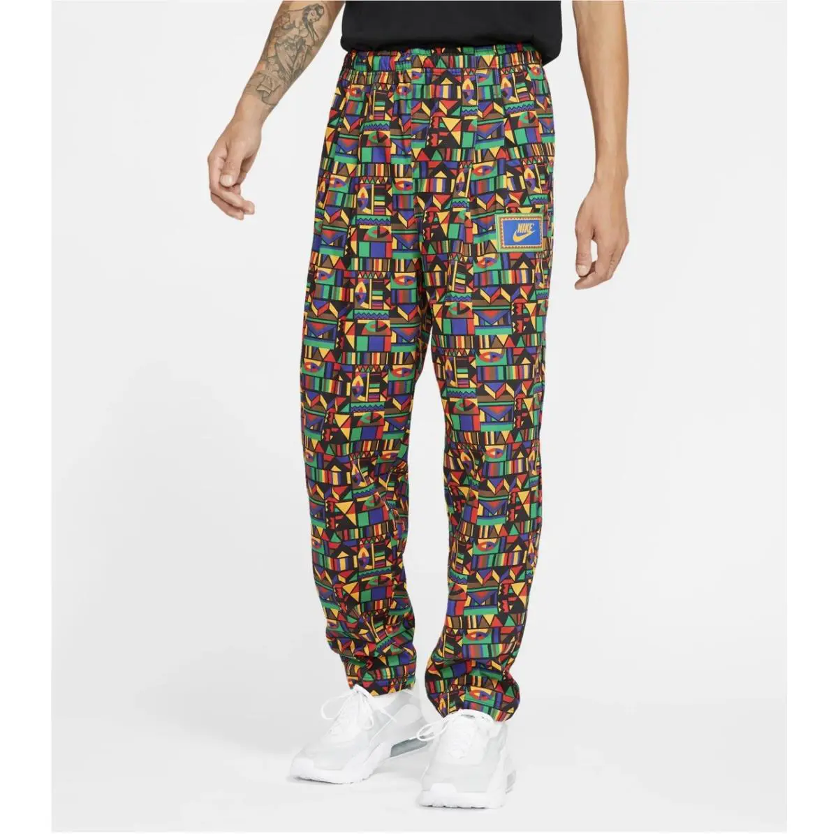 Nike Nsw Woven Reissue 90`s Pants Multicolor Men`s Sz L CW2575-010