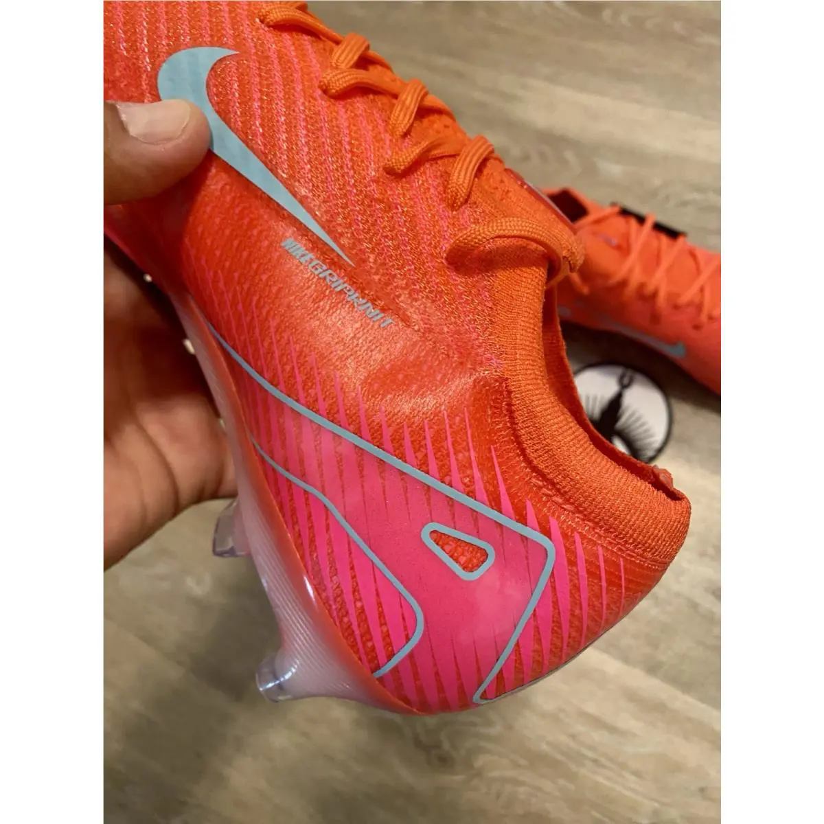 Nike shoes - Nike Zoom Mercurial Vapor 16 Elite AG - FQ8693-800 - Ember Glow / Aurora Green (UPC: 197859033751) 1