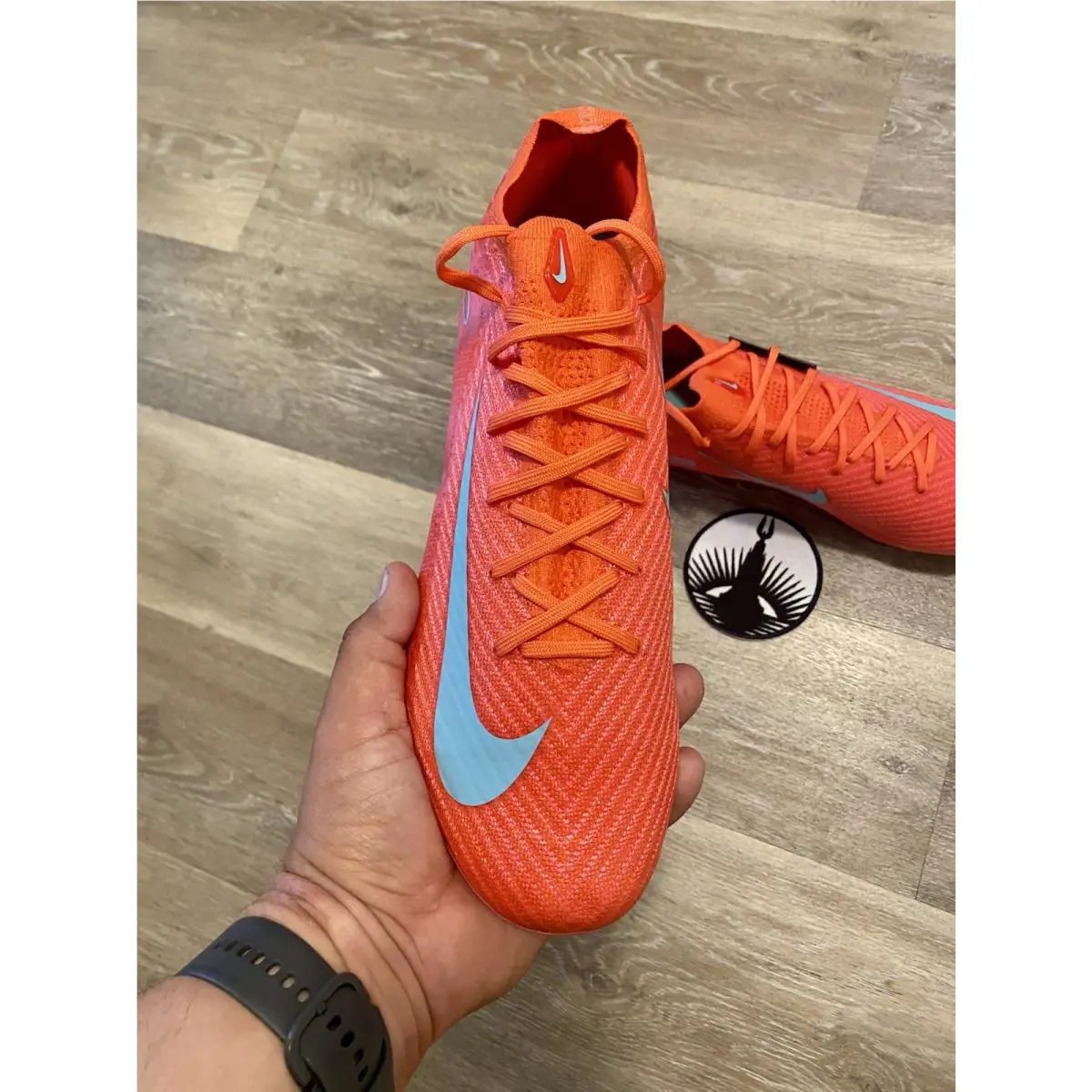 Nike shoes - Nike Zoom Mercurial Vapor 16 Elite AG - FQ8693-800 - Ember Glow / Aurora Green (UPC: 197859033751) 4