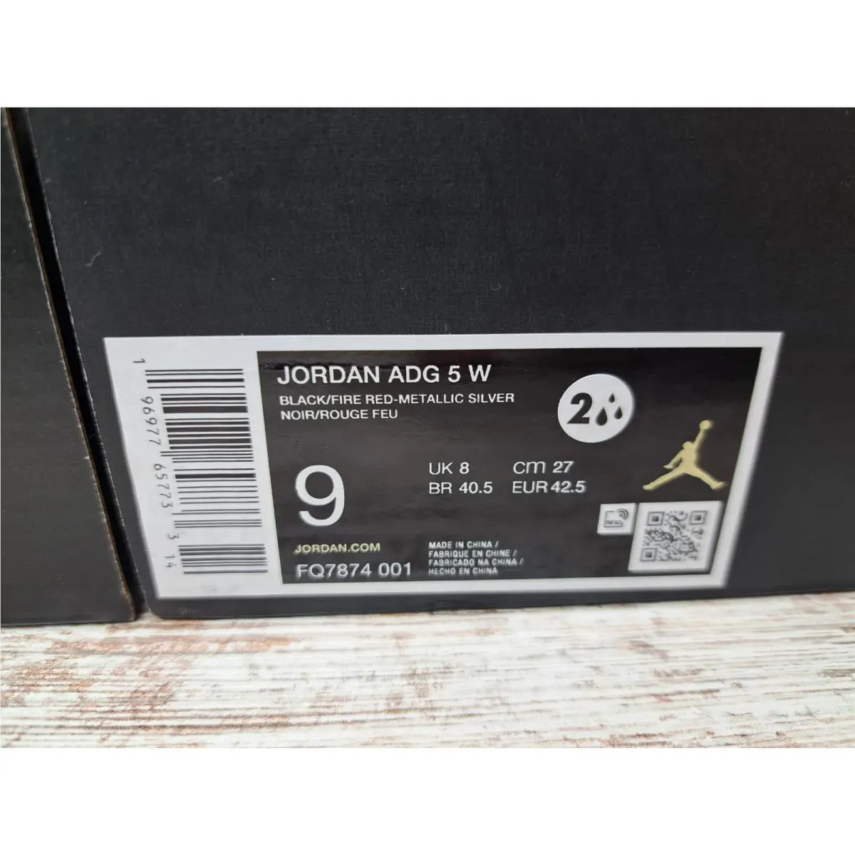 Nike shoes - Jordan ADG - ADG - FQ7874 001 - Black 6