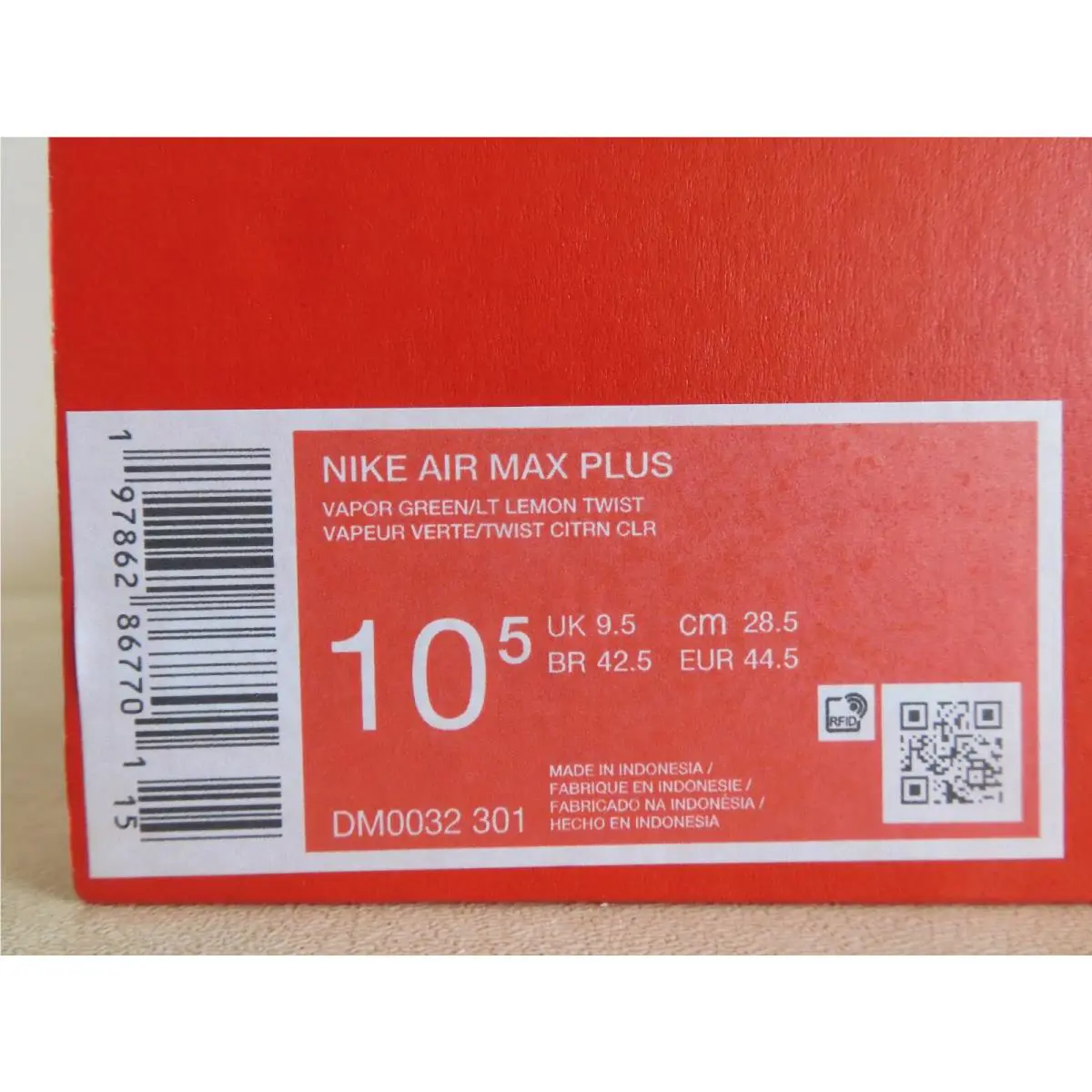 Nike shoes - Nike Air Max Plus - Air Max Plus - DM0032-301 - Green (UPC: 197862867701) 6