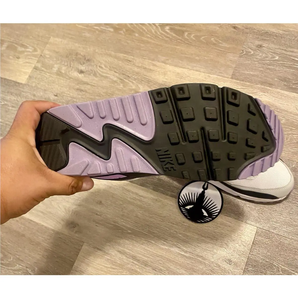 Nike shoes - Nike Air Max 90 - Air Max - DM0029-114 - White / Dusty Amethyst / Photon Dust / Light Smoke Grey (UPC: 197862808858) 9