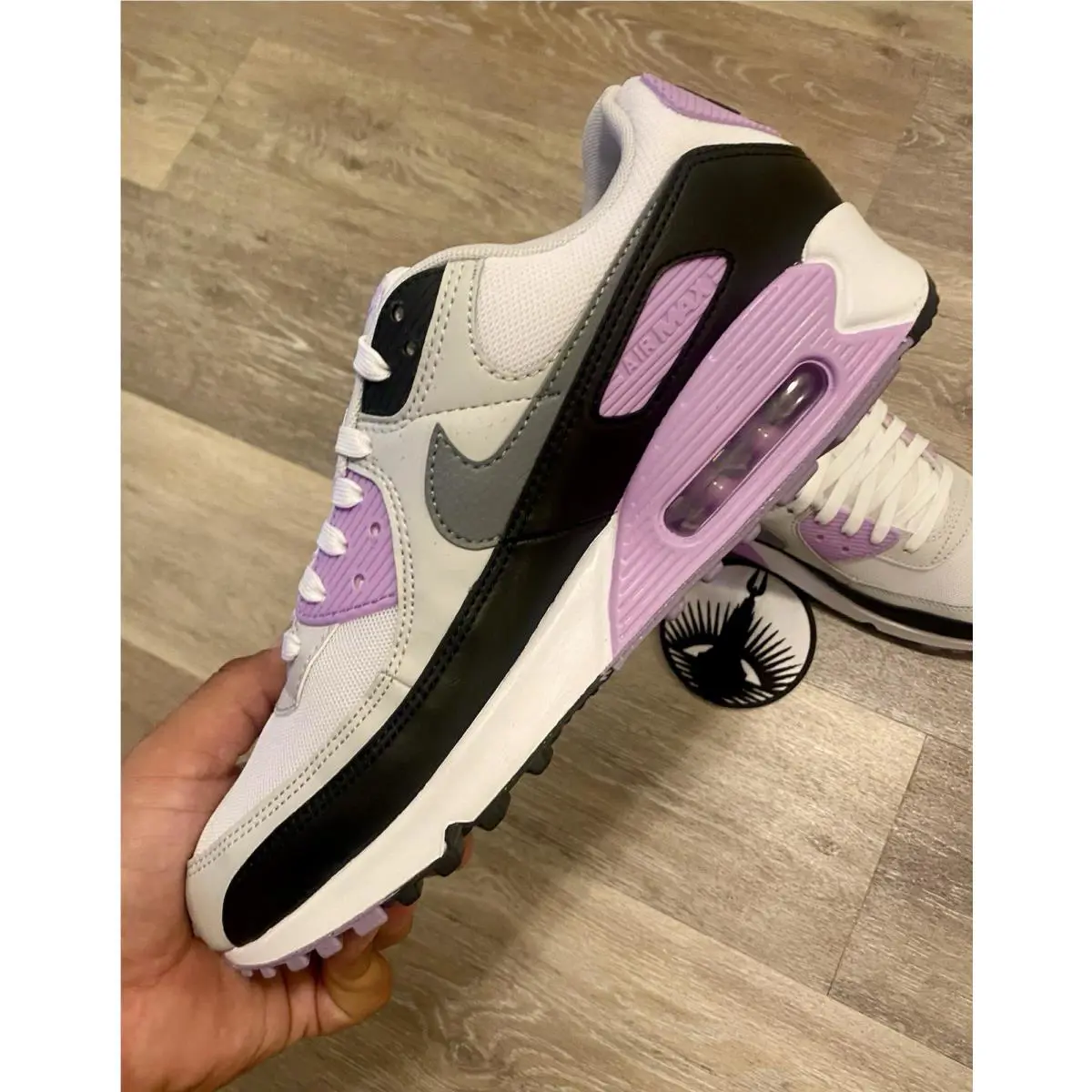 Nike shoes - Nike Air Max 90 - Air Max - DM0029-114 - White / Dusty Amethyst / Photon Dust / Light Smoke Grey (UPC: 197862808858) 3