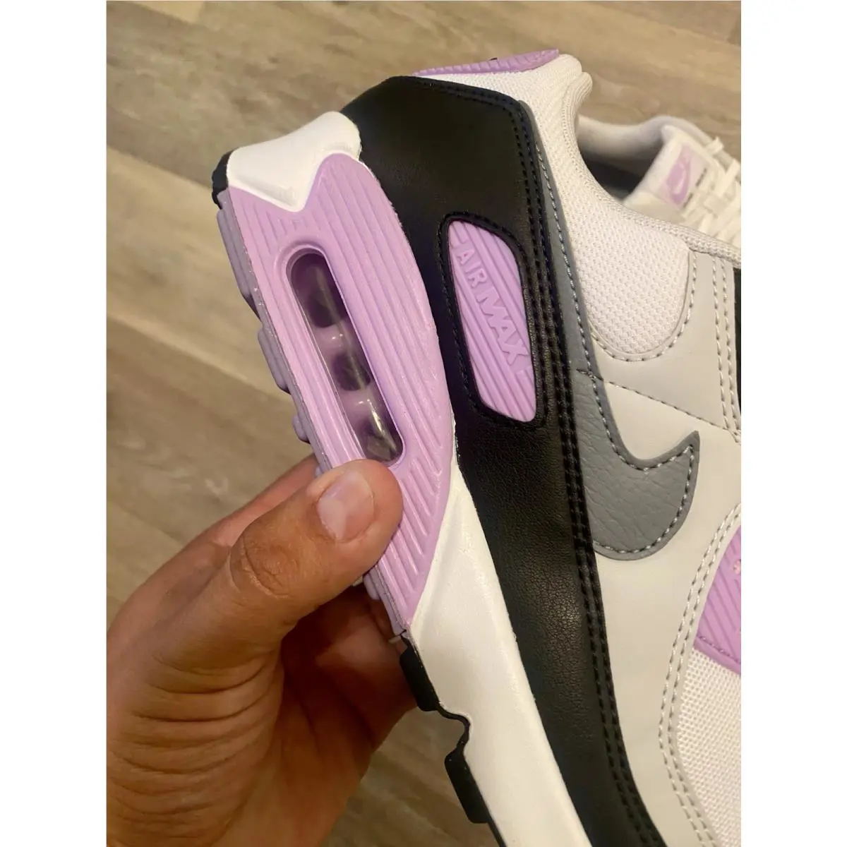 Nike shoes - Nike Air Max 90 - Air Max - DM0029-114 - White / Dusty Amethyst / Photon Dust / Light Smoke Grey (UPC: 197862808858) 7