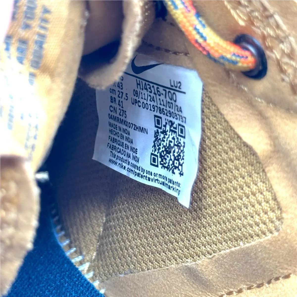 Nike shoes - HJ4316700 - HJ4316-700 - Brown (UPC: 197862903737) 3