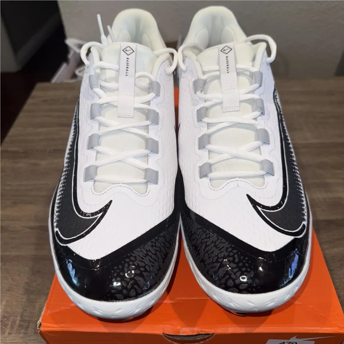 Nike shoes - Nike Alpha Huarache Elite 4 - FD2745-101 - White / Black (UPC: 196608086406) 4