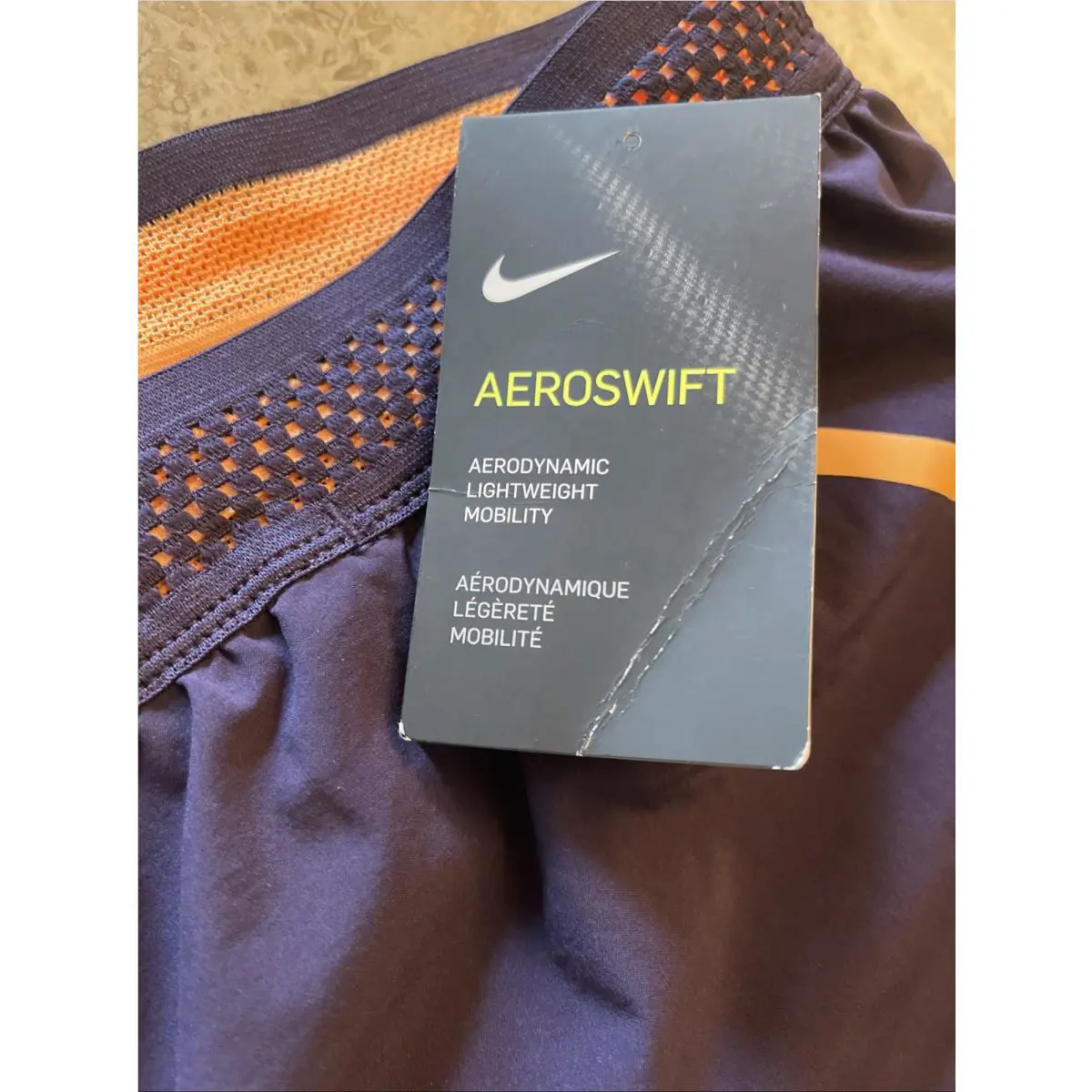 Nike clothing - Nike Aeroswift - Aeroswift - 719564 524 - Navy Blue (UPC: 0886059171447) 0