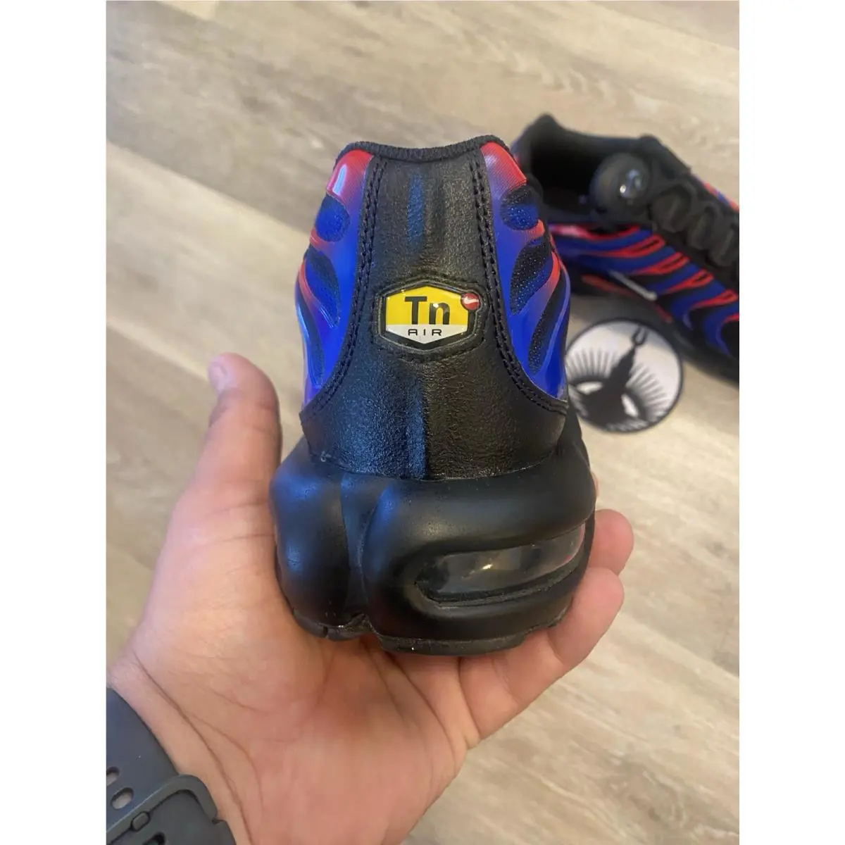 Nike shoes - Nike Air Max Plus - Air Max Plus - FN7805-001 - Black / University Red / Racer Blue (UPC: 196609224586) 0